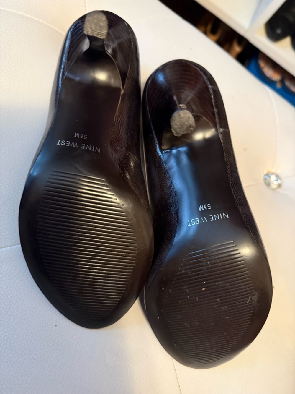 Nine West Mary Jane Heels Gem